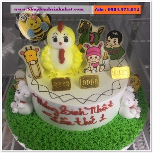 Bánh Sinh Nhật Con Gà Tuổi Dậu - V46